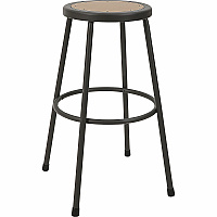 Lorell Metal Shop Stool (LLR83082)