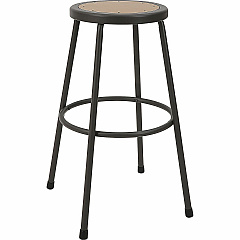 Lorell Metal Shop Stool (LLR83082)