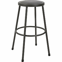 Lorell Metal Shop Stool (LLR83083)