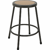Lorell Metal Shop Stool (LLR83080)