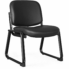 Lorell Deluxe Leather Guest Chair (LLR84597)