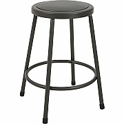 Lorell Metal Shop Stool (LLR83081)