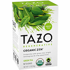 Tazo Regenerative Organic Zen Green Tea Bag (TZO00309)