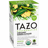 Tazo Regenerative Organic Green Ginger Green Tea Bag (TZO00356)