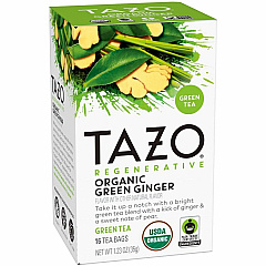Tazo Regenerative Organic Green Ginger Green Tea Bag (TZO00356)
