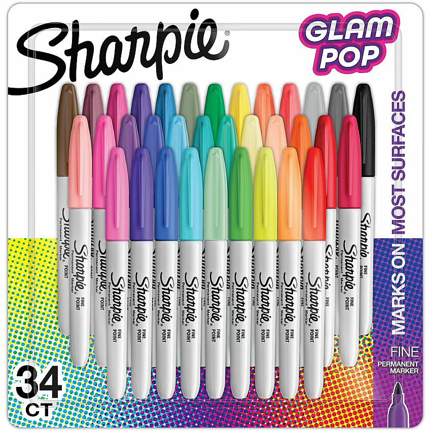 Sanford Glam Pop Permanent Markers (SAN2185331)