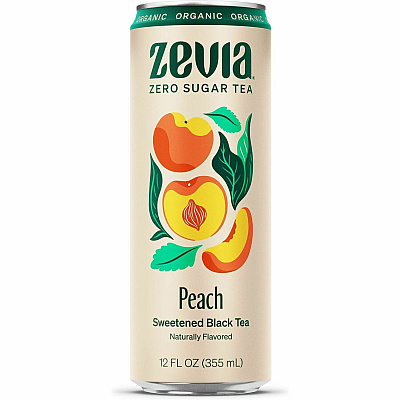 Zevia Zero Sugar Black Tea Black Tea (ZEV0170412)