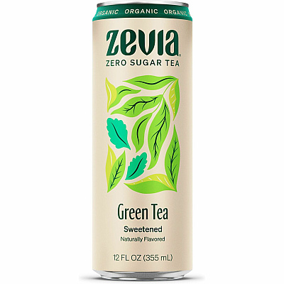 Zevia Sweetened Green Tea Green Tea (ZEV0170612)