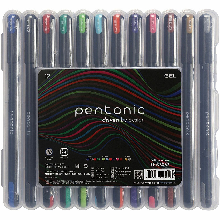 Pen-Tab Pen-Tab Gel Pens (PNTPEN12185)