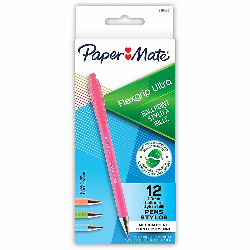 Paper Mate Flexgrip Ultra Recycled Pens (PAP2204001)