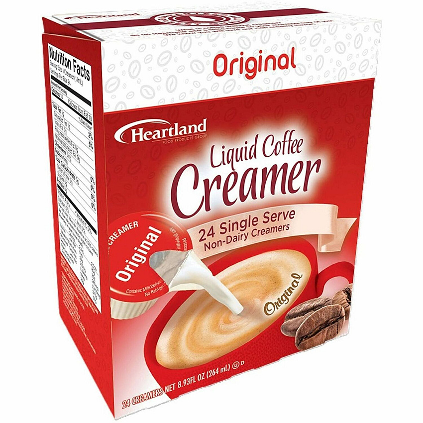 Heartland Single-Serve Liquid Coffee Creamers (SNHFLJ157C1)