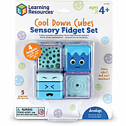 Learning Resources Cool Down Cubes Sensory Fidget Set (LRNLER5582)