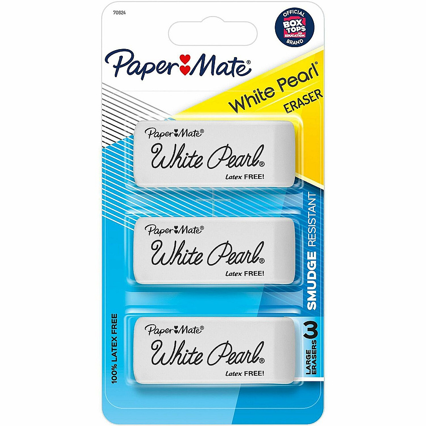 Paper Mate Latex-free White Pearl Eraser (PAP2207845)