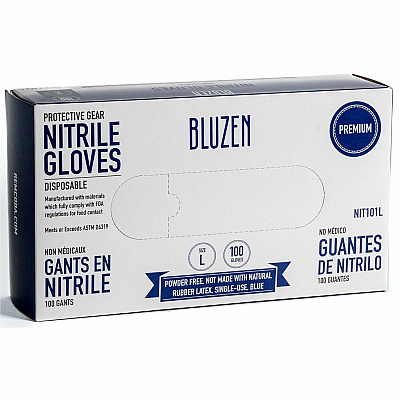 Remcoda Disposable Nitrile Gloves (RMLNIT101L)