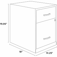 NuSparc File Cabinet (NPRVF218GASN)