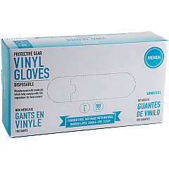 Remcoda Powder-Free Vinyl Gloves (RMLVIN101L)