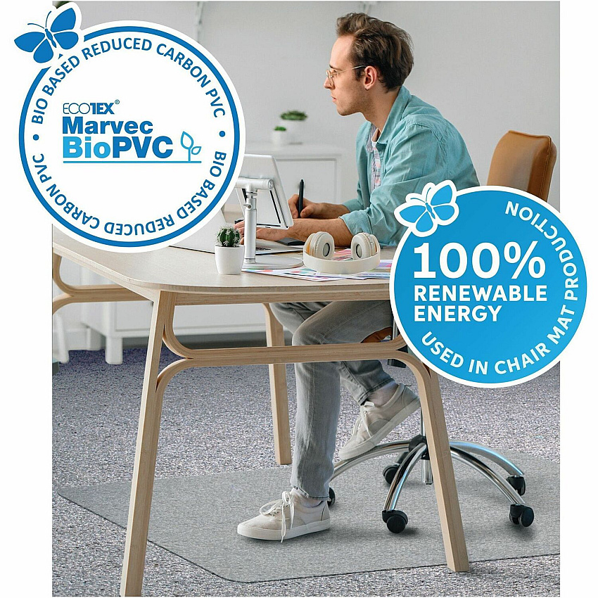 Ecotex Marvec BioPVC Chairmat (FLRNCCMFLFG0004)