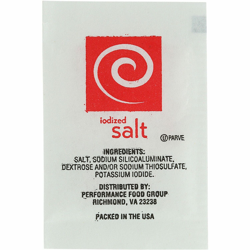 Sugar Foods Salt Packets (SUG09295)