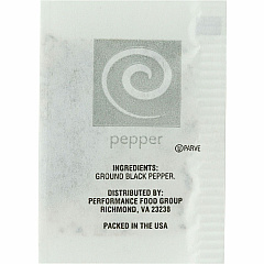 Sugar Foods Pepper Packets (SUG09288)