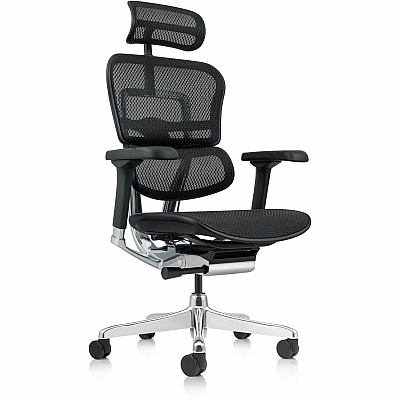 Eurotech ErgoHuman Gen2 Executive All-Mesh Chair (ME7ERGG2BK)