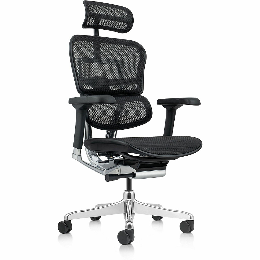 Eurotech ErgoHuman Gen2 Executive All-Mesh Chair (ME7ERGG2BK)