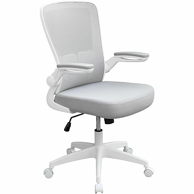 BOSS Flip Arm Mesh Back Task Chair (6366WTGY)