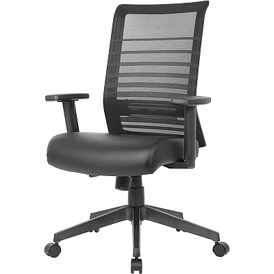 BOSS Horizontal Mesh Back Task Chair (6566AMBK)