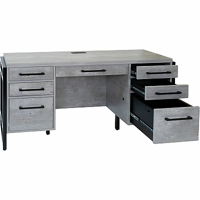 Martin Mason Concrete Laminate Unit (IMMN689C)