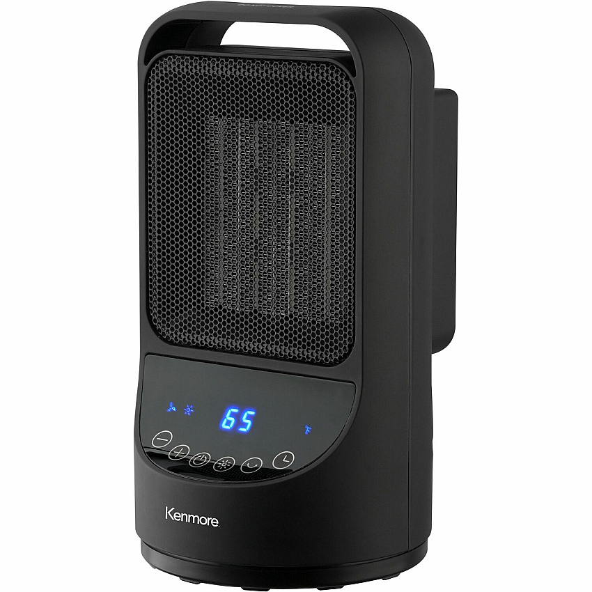 ESM 11-1/2" Portable Ceramic Heater (ESMKM65015BK)