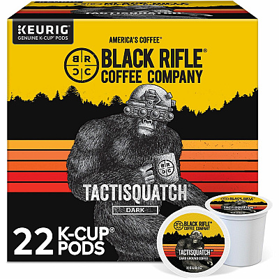 Black Rifle Coffee Company Coffee Company Coffee Company Black Rifle Coffee Company Coffee Company K-Cup, Ground Tactisquatch Coffee (GMT0490)