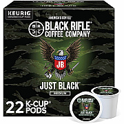 Black Rifle Coffee Company Coffee Company Coffee Company Black Rifle Coffee Company Coffee Company K-Cup Just Black Coffee (GMT0547)