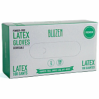 BLUZEN Powder-Free Latex Gloves (RMLLAT101SCT)