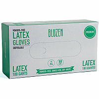 BLUZEN Powder-Free Latex Gloves (RMLLAT101XLCT)