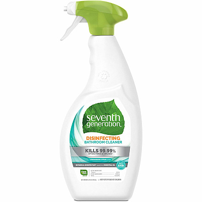 Seventh Generation Botanical Disinfecting Cleaner Spray, Lemongrass Citrus, 26 Oz Spray Bottle, 8/carton (SEV22811)