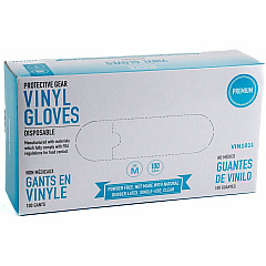 BLUZEN Powder-Free Vinyl Gloves (RMLVIN101MCT)