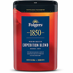 Folgers Ground 1850 Expedition Blend Coffee (FOL93312EA)