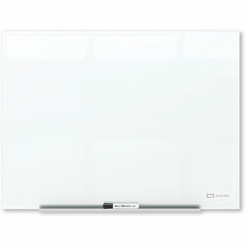 Quartet InvisaMount Magnetic Glass Board (QRTQ25F01IMW)