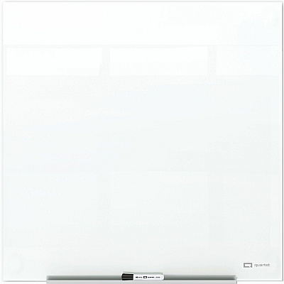 Quartet InvisaMount Magnetic Glass Board (QRTQ25F02IMW)
