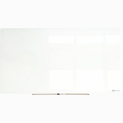 Quartet InvisaMount Magnetic Glass Board (QRTQ25F04IMW)