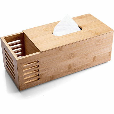 Officemate Bamboo Tissue Box (71000)