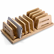 Officemate Bamboo Small File Sorter (71003)