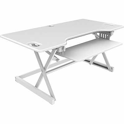 Rocelco Sit/Stand Desk Riser (RCLRDADRW46)