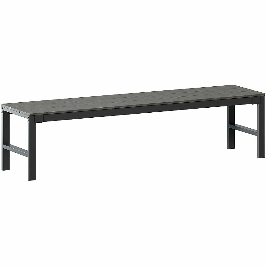 Lorell Faux Wood Outdoor Bench (LLR42670)