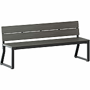Lorell Faux Wood Outdoor Bench (LLR42671)