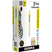 Zebra Z-Grip Retractable Highlighter (ZEB71200)