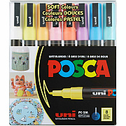 uniball POSCA Paint Marker (UBCPC3M8CSOFT)