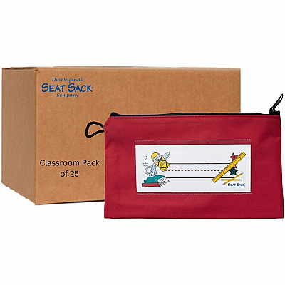 Seat Sack 25-Count Pencil Pouch Classroom Pack (40191)