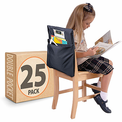 Seat Sack 25-Count 2-Pocket Classroom Pack (25193)