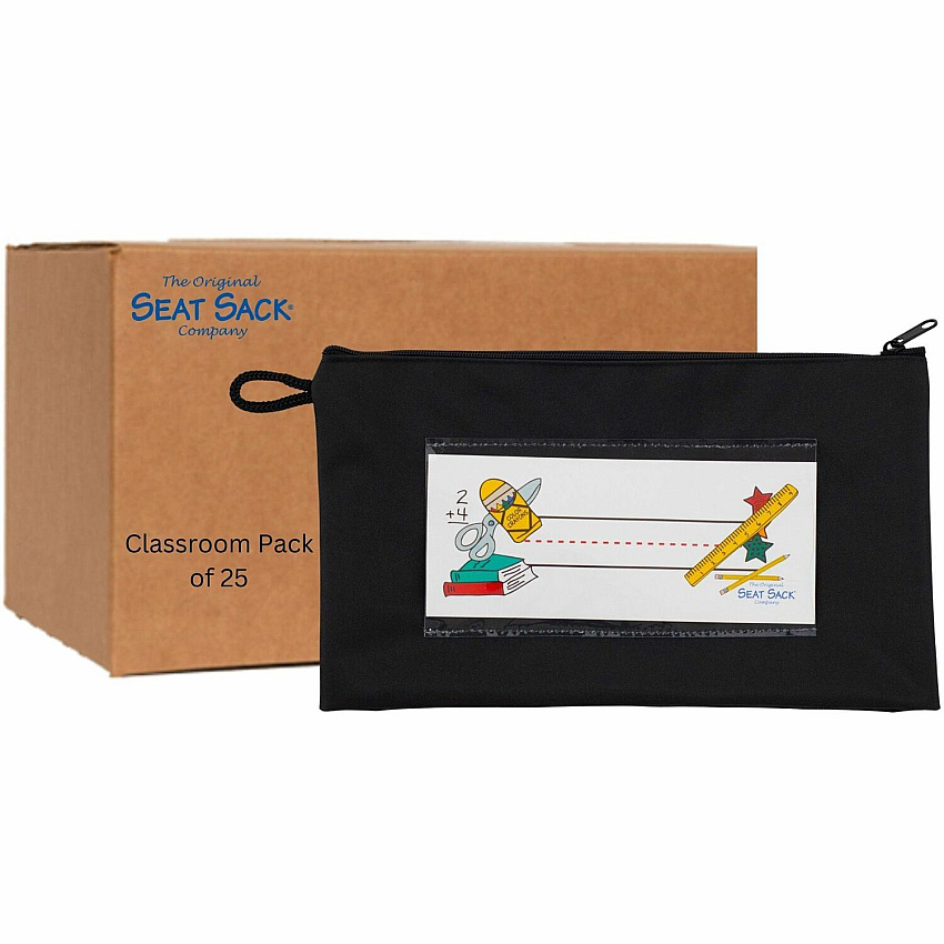 Seat Sack 25-Count Pencil Pouch Classroom Pack (40193)