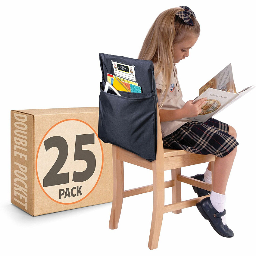Seat Sack 25-Count 2-Pocket Classroom Pack (27193)
